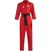 Oxdrala Adult Taekwondo Costume Karate Uniform Men with Belt Fullset