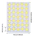 Kenkio 3500 Count Star Stickers Gold Silver Self-Adhesive Stickers Stars