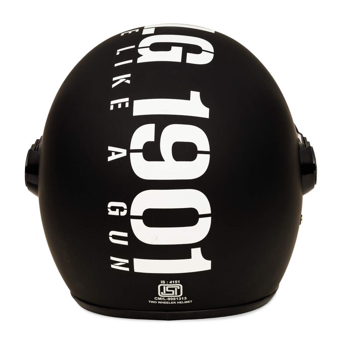 royal enfield helmet matt black