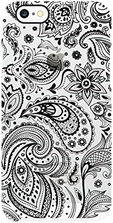 Uncommon LLC Paisley Clear Deflector Hard Shell Case Cover for iPhone 6 / 6S (4.7")- Retail Packaging