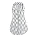 Woombie Convertible Nursery Swaddling Blanket - Swaddle Converts to Wearable Blanket for Babies Up to 6 Months - Vented (MOD Circles, 14-19 lbs)