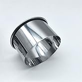 6 PCS Round Cookie Cutter Set (2, 3, 3.5, 4, 5, 6 Inch) Stainless Steel Circle Cutters Donut Cutter for Baking, Biscuits, Cak