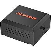 ACMER C4 Air Assist Pump Kit, 30L/Min Adjustable Airflow for Laser Cutters & Engravers, Enhances Cutting Precision, Removes Smoke and Dust, Reduces Surface Temperature