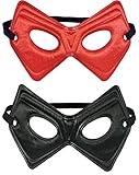 Little Pretends Reversible Hero Mask (Red/Black)