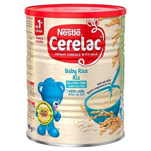 Nestle Cerelac Infant Cereal with Milk My 1st Cereal Rice - 14 oz