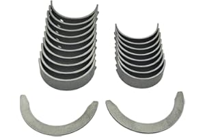 Zieichy STD Connecting Rod Bearings Main Bearings kit Compatible with Hyundai Kia 1.6L Turbo 2013-2020，Replace 23060-2B701, 21020-2B100