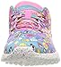 Skechers Kids Burst Emoti-Cutie Ellipse Sneaker, Multi, 1 M US Little Kid