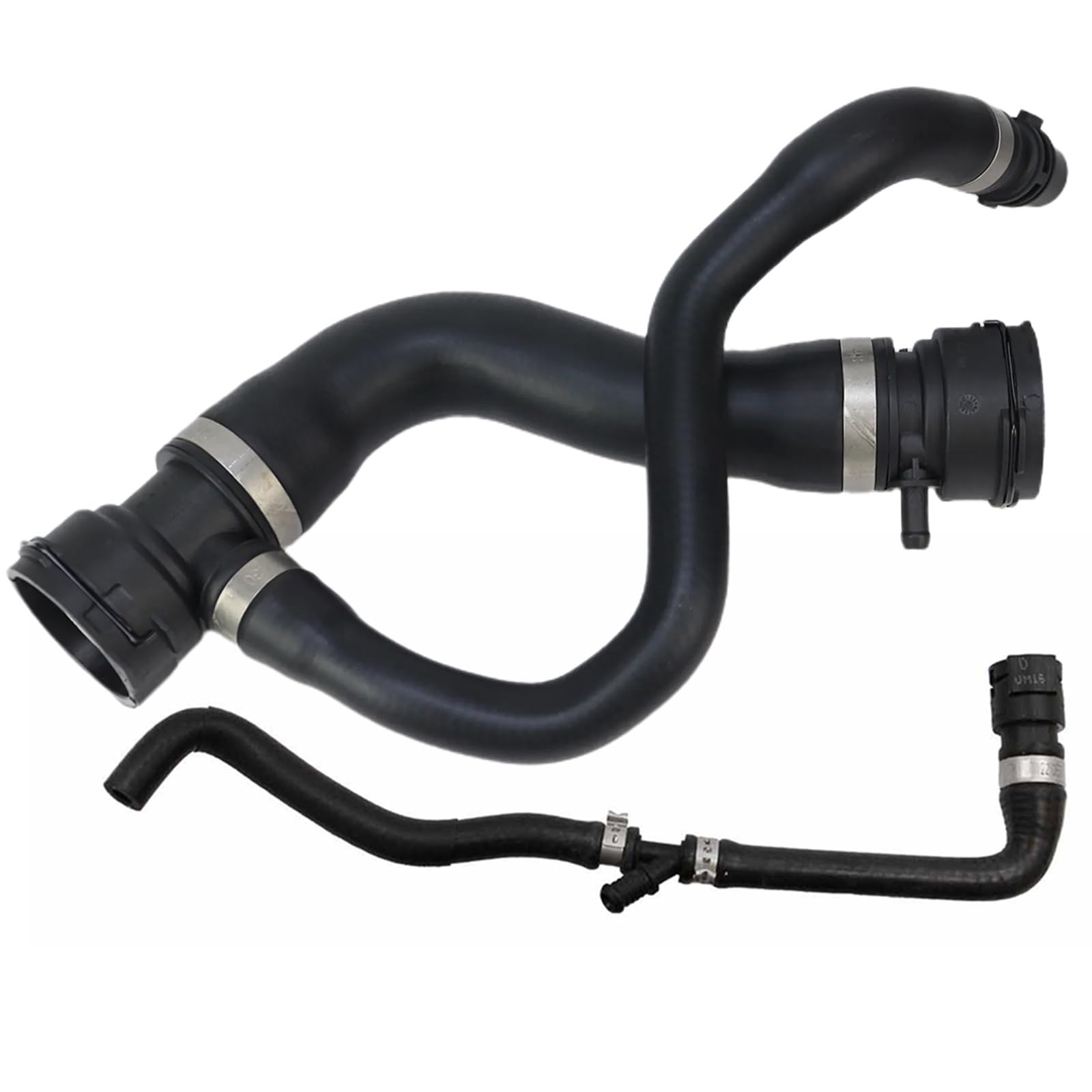 Photo 1 of 17127537107 Upper Radiator Coolant Hose Radiator Coolant Water Hose from Expansion Tank For BMW E70 X5 2007-2013 X5 3.0si Replat # 17127555290