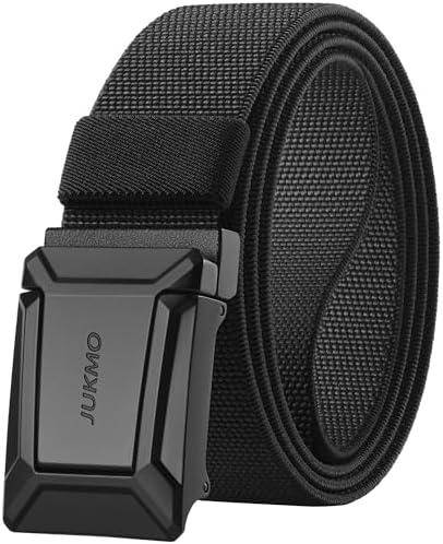 CHAOREN Nickel Free Web Belt Men - TSA Approved Non Metal Buckle