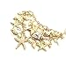 Hithop Fashion Sweet Sea Shell Starfish Faux Pearl Collar Bib Statement Necklace