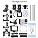 Sports Camera, SOOCOO C30 4K Action Camera 20MP 2.0 Inch Waterproof Diving Camera with 2 Batteries and 18 Accessories Kit Included - Silver + Wifi (Micro SD Card Not Included)