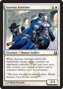 Magic: the Gathering - Azorius Arrester (5) - Return to Ravnica