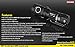 Nitecore MH20 CREE XM-L2 U2 LED 1000 Lumen USB Rechargeable Flashlight, Nitecore NL183 18650 rechargeable Li-ion battery, USB charging cable, Holster 2 X EdisonBright Cr123A lithium batteries bundle