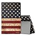 MoKo Case for All-New Amazon Fire HD 8 Tablet (7th Generation, 2017 Release Only) - Slim Folding Stand Cover for Fire HD 8, US Flag (with Auto Wake / Sleep)