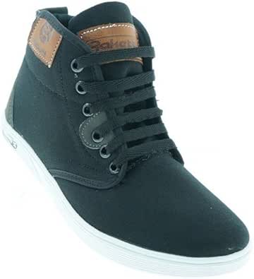 Tenis bota negro hombre Clearance
