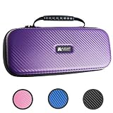 Elegant Nurse Stethoscope Case - Zipper Pocket Secures Nurse Accessories, Purple