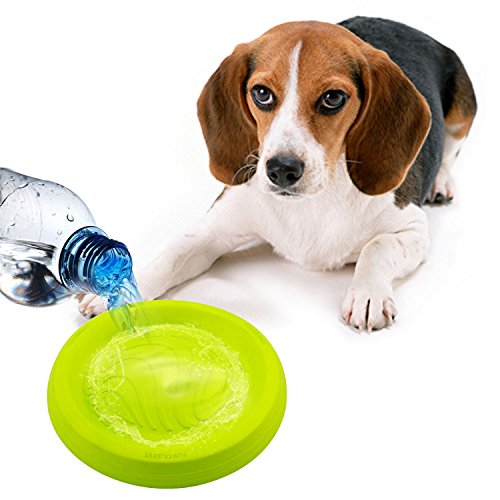 LaRoo Dog Frisbee Indestructible Dog Flying Disc Dog Toys Frisbee for