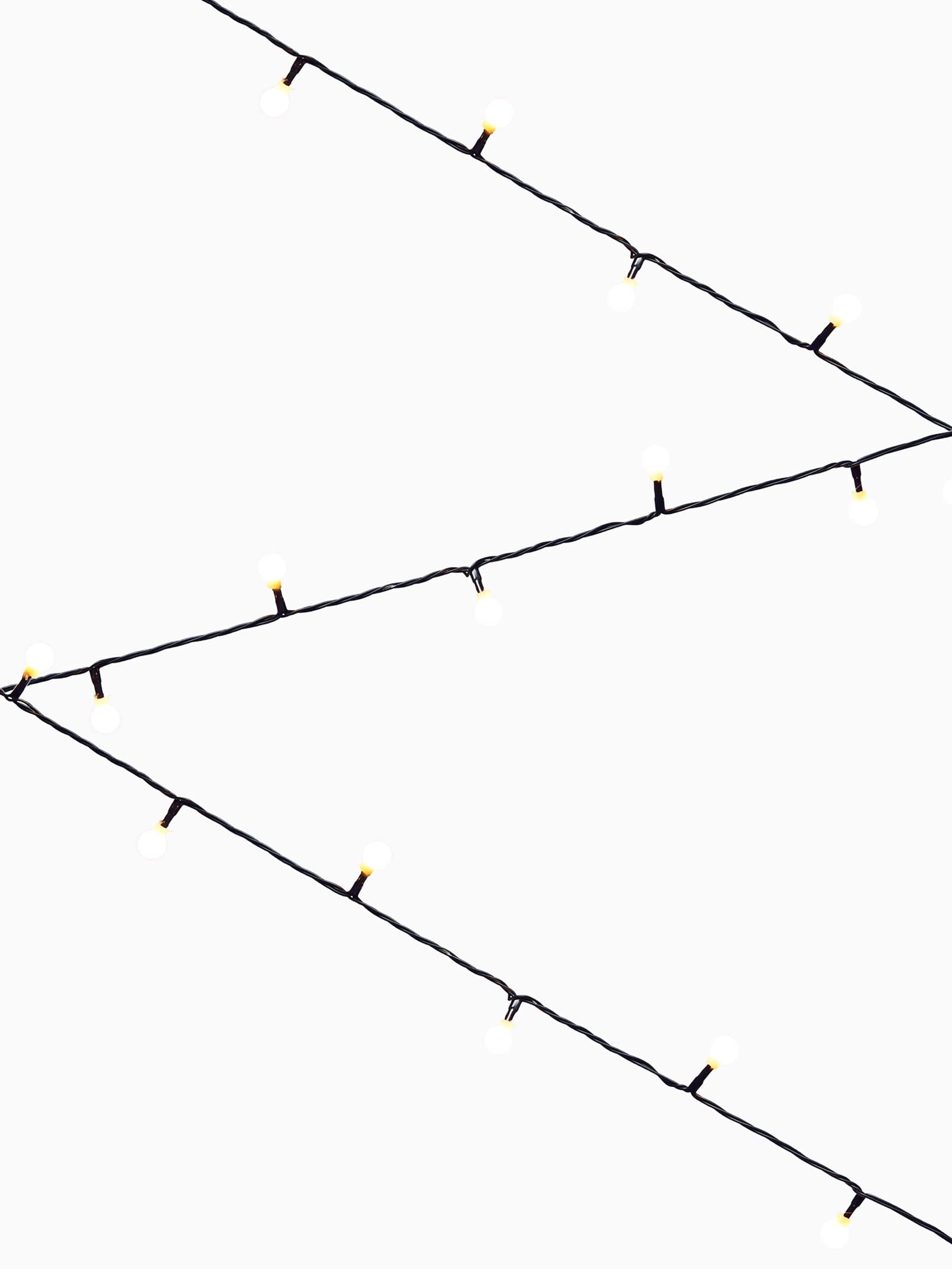 WeRChristmas 100 Berry Multi-Function Warm White LED Light String