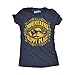 Womens Mountains are My Happy Place Cool Vintage Hiking Camping T Shirt Graphic