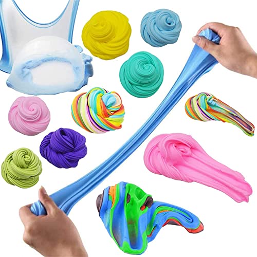 Beauenty 24PC Butter Scented Slime Party Favor - DIY Putty Toys for Kids, Soft & Non-Sticky Stress Relief Toy for Girls and Boys Over 6 Years (Style 1)