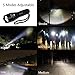 LED Tactical Flashlight Adjustable Light Lamp with 5 Modes, Water Resistant Best Camping, Outdoor, Emergency, Everyday Flashlights