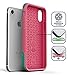 ENCASED Protective iPhone XR Case (Military Grade) Full Body Heavy Duty Protection (2018 Rebel Armor) (Ocean Teal Pink)