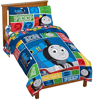 thomas and friends toddler bed set