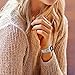 Band Compatible for Apple Watch 38mm, 42mm Stainless Steel Women Wristband Replacement for iWatch Series 4/3/2/1 Accessories Metal Bling Strap by YvY (Silver, 38mm/40mm)