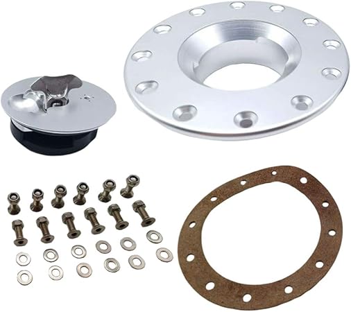 Amazon D Dolity ユニバーサル 燃料電池ガスキャップ タンクキャップ 耐久性 インストール簡単 タンクキャップ 車 バイク