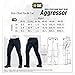 M-Tac Aggressor Flex Tactical Cargo Pants for Men – Durable Rip-Stop Cargo Work Trousers with Reinforced Knees, Stretch Fit and Outdoor Comfort (Dark Grey, 34/34)