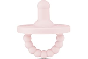 Ryan & Rose Cutie PAT Pacifier Teether (Stage 1, Pink)