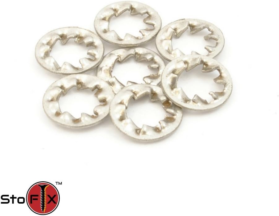 Stainless Steel Shakeproof Washers M5 Internal Serrated Shake Proof