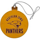 GRAPHICS & MORE Northern Iowa Panther Wood Christmas Tree Holiday Ornament