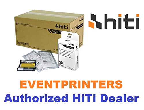 HiTi-S420-Print-Kit-12-packs-of-50-prints-each-total-of-600-prints-Paper-Ribbon-pack-for-Hiti-S420-printer