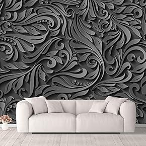 BRAND_NAMEWall Murals for Bedroom Beautiful 3D View Pattern...