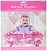 Vibrant Multicolor Deluxe High Chair Decoration for Girls - 7.25