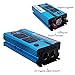 500W Car Power Inverter, Jacknthe DC 12V to 110V AC Digital Display Converter for Car Battery, with 2 AC Outlets 2 Cigarette Lighter Sockets and 9.6A 4 USB Ports DC to AC Inverter