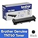 Brother TN-760 DCP-L2510 2530 L2550 HL-L2310 L2350 L2370 L2375 L2390 L2395 MFC-L2710 L2713 L2715 L2730 L2750 Toner Cartridge (Black) in Retail Packaging primary