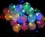 WED 40 LED Fairy Bubble Crystal Ball Waterproof String Lights with 8 Mode, 20-Feet