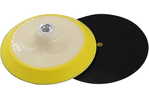 BSRTTOOL 2Pcs 6 Inch Backing Pad Hook and Loop for Angle Grinder Plate - 5/8"-11 Thread Backer Pad