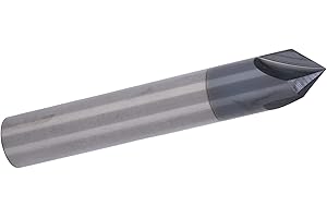 3 Flute Chamfer End Mill, Chamfering Mill, 3 Flute 90 Degree V Groove Chamfer End Chamfer End Mill Tungsten Steel Milling Cut