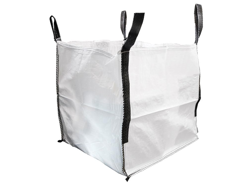 Faithfull FAIBAG12TONN 1/2 Tonne Woven Builders Rubble Garden Rubbish Bag 135g/M2