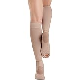 T.E.D. Anti Embolism Stockings Thigh High Knee High for Women Men, 15-20 mmHg Compression TED Hose with Inspect Toe Hole