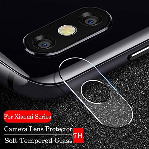 2 Pcs Camera Lens Tempered Glass for Xiaomi Mi 8 SE A1 A2 Lite 5X 6X Redmi Note 5 Pro Global Max 2 Mix 2S Camera Lens Protector Film (Xiaomi 8)