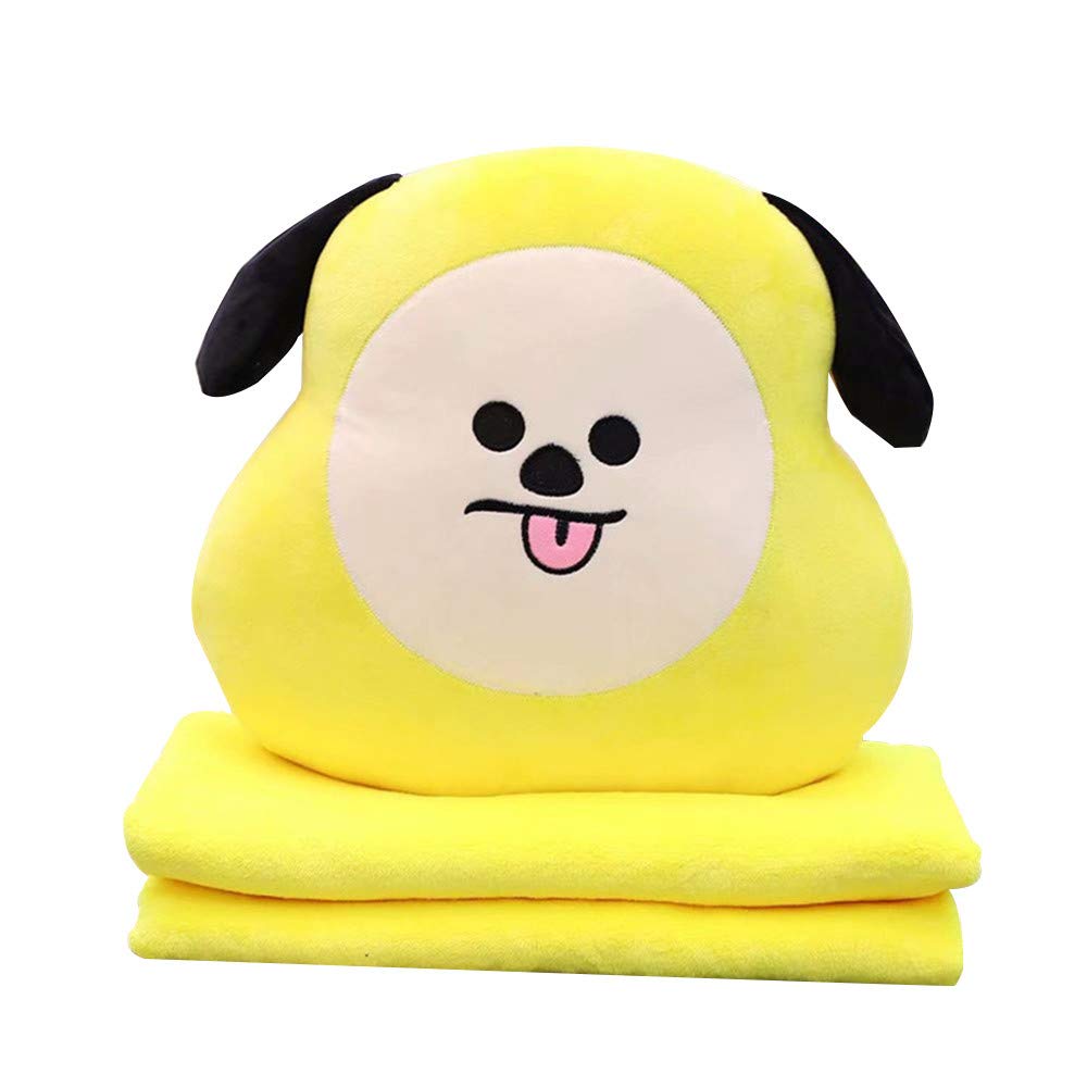 Kpop Bts Pillow V Jimin Jung Kook Suga Pillow Blanket Cooky Tata Chimmy Pillow Plush Stuffed Pillow Blanket Bedding Collections Bedding Linens