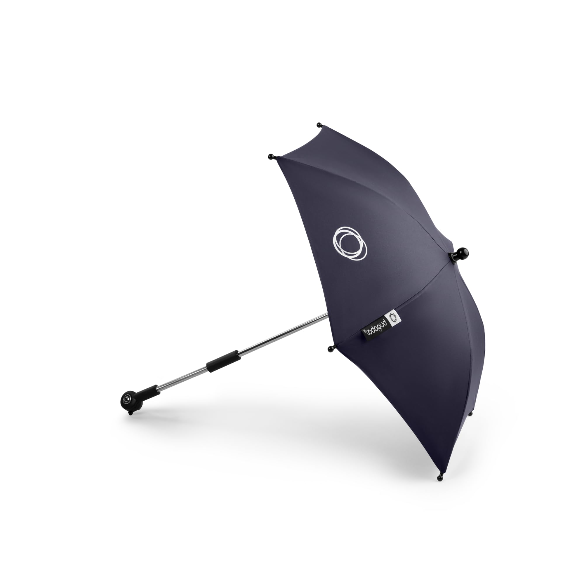 Bugaboo Parasol+, Compatible with all Bugaboo Fabric Pushchairs with UPF 50+ UV Protection, One-Click Connection and Easily Adjustable Mechanism, Deep Indigo