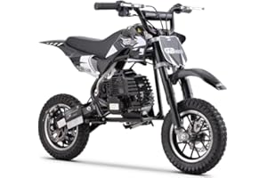 Superrio 49CC 2-Stroke Gas Power Mini Dirt Bike Dirt Off Road Motorcycle (Red)