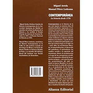 Contemporanea / Contemporary: La Historia Desde 1776 (El Libro Universitario) (Spanish Edition)