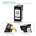 Valuetoner Remanufactured Ink Cartridge Replacement for HP 74XL 75XL Ink Cartridges Combo Pack 74 XL 75 XL for DeskJet D4260 Photosmart C4280 C4300 C4400 C4500 OfficeJet J5788 J6480 Printer
