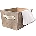 Creative Scents Fabric Decorative Storage Basket (Sand Dunes)